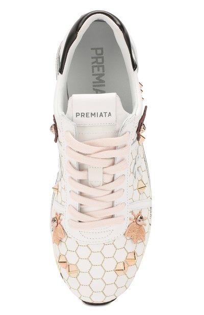 Кожаные кроссовки beth PREMIATA, арт. BETH/VAR4521, фото 5