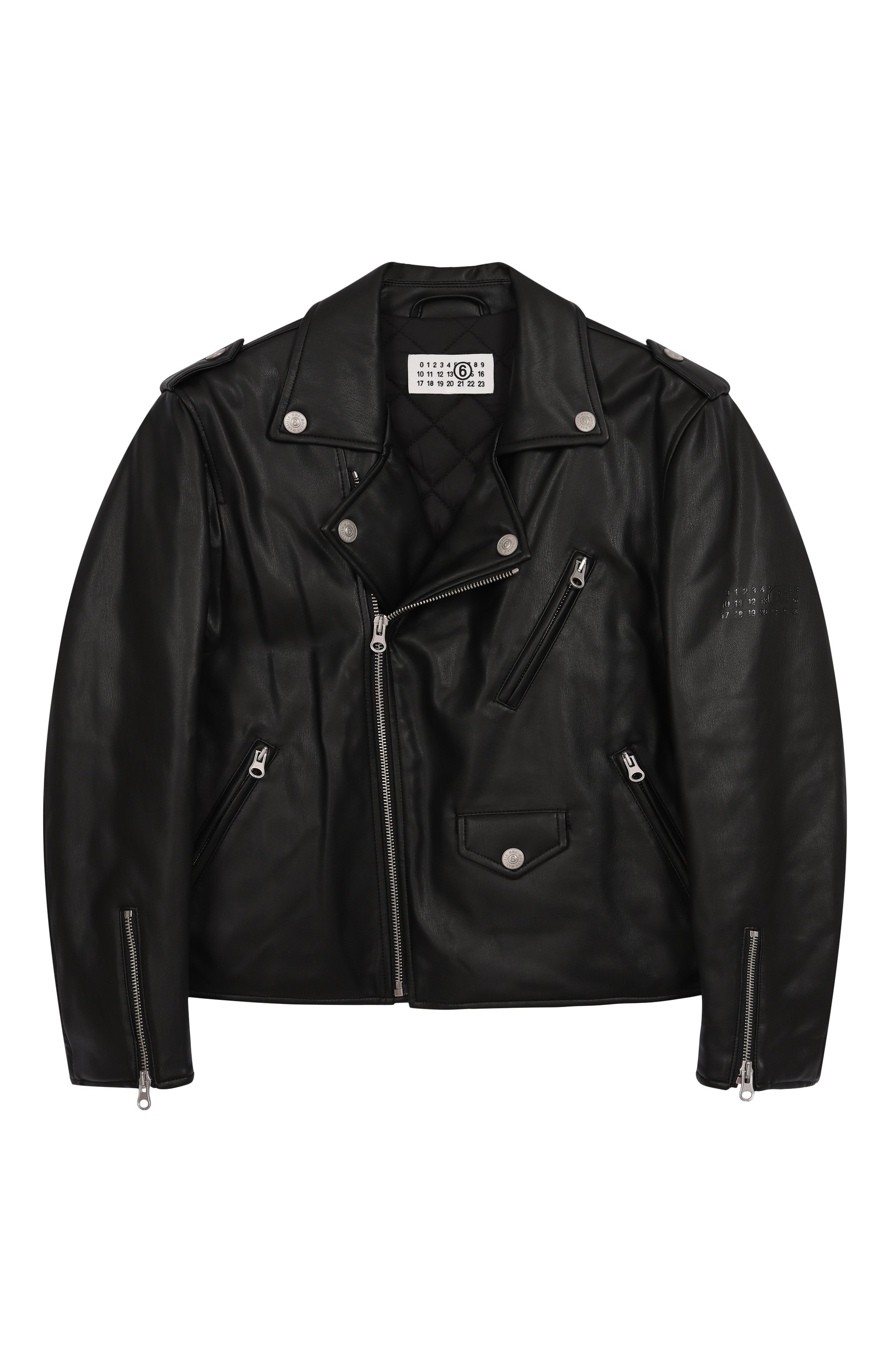 Куртка из экокожи MM6, арт. M60835/MM01Y, фото 1