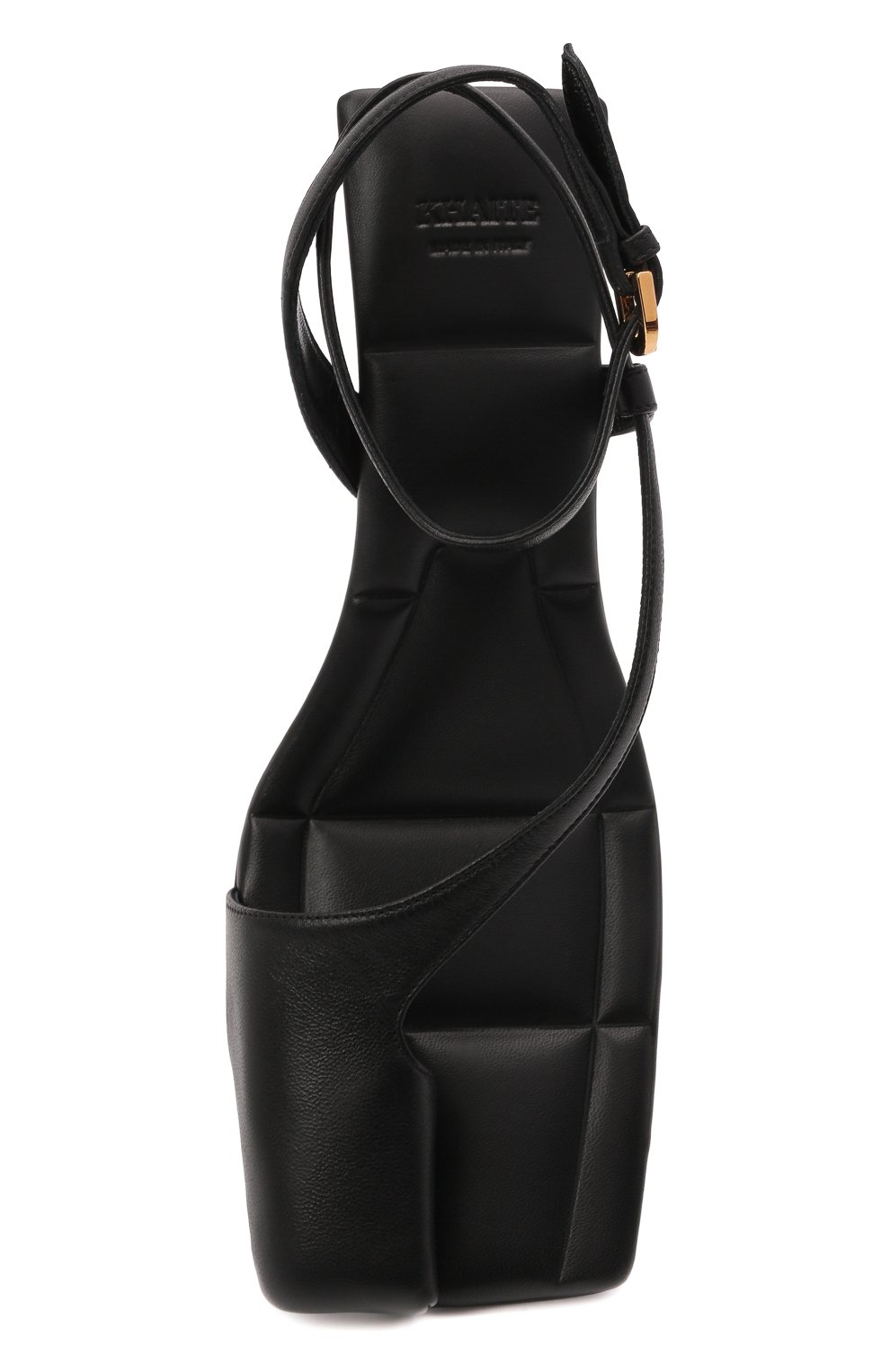 Кожаные босоножки berlin KHAITE черного цвета по цене 88200 руб., арт. F3020-723/BERLIN, фото 5 Кожаные босоножки berlin KHAITE, арт. F3020-723/BERLIN, фото 5