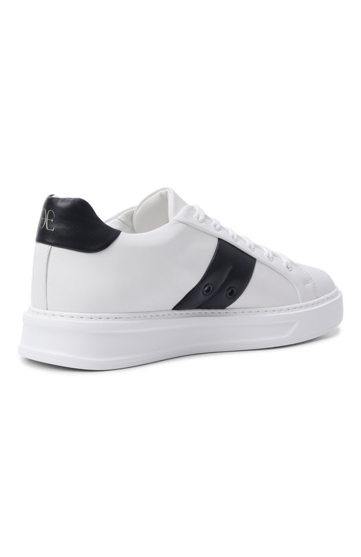 Кожаные кеды Polignano Fabi FU0456/NAPPA BAR0N Белый  FU0456/NAPPA BAR0N Фото 4