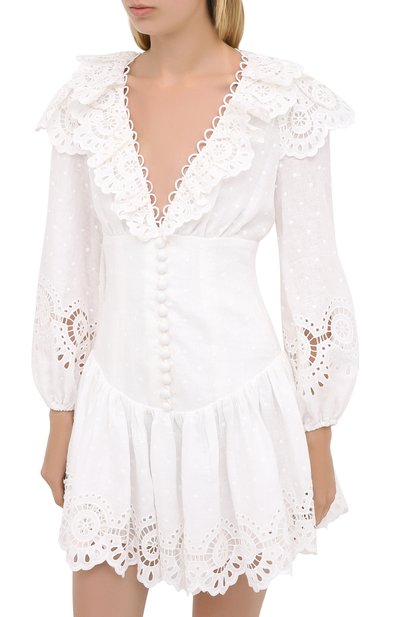 Льняное платье ZIMMERMANN, арт. 8402DBTD, фото 3