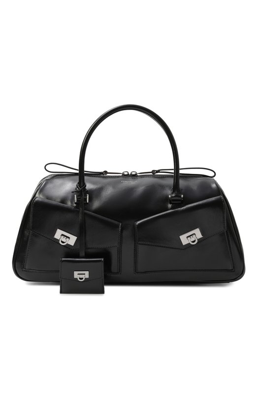Сумка Multipocket Bowling medium Ferragamo 21A247/786979 Чёрный 21A247/786979