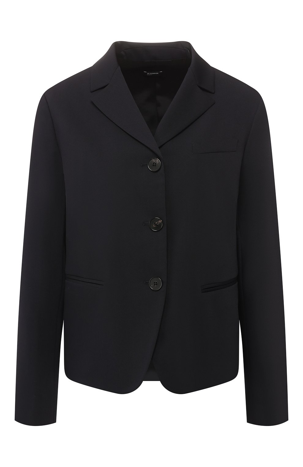Шерстяной жакет JIL SANDER NAVY, арт. JNWM1514A/JM2124A, фото 1