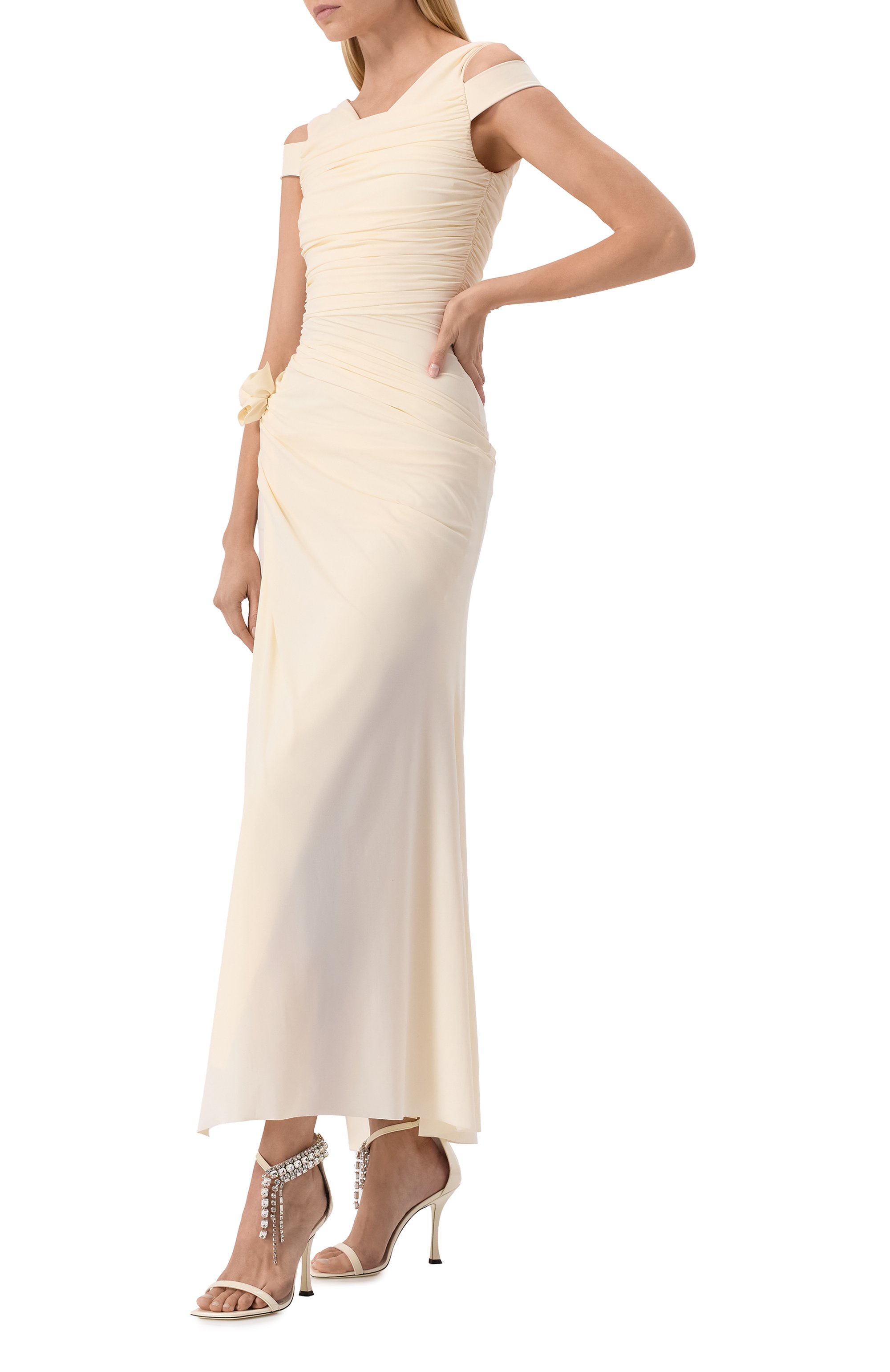 Лакированные босоножки verity 100 JIMMY CHOO, арт. VERITY SANDAL 100/PAT, фото 2