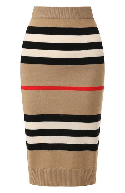 Шерстяная юбка BURBERRY, арт. 8015918, фото 1
