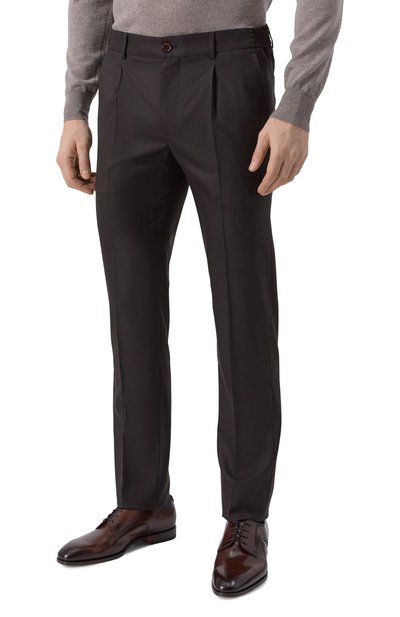 Шерстяные брюки STEFANO RICCI, арт. M1T4300090/W609, фото 3