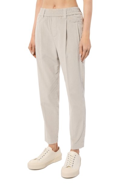 Вельветовые брюки BRUNELLO CUCINELLI, арт. MP436P8416, фото 3