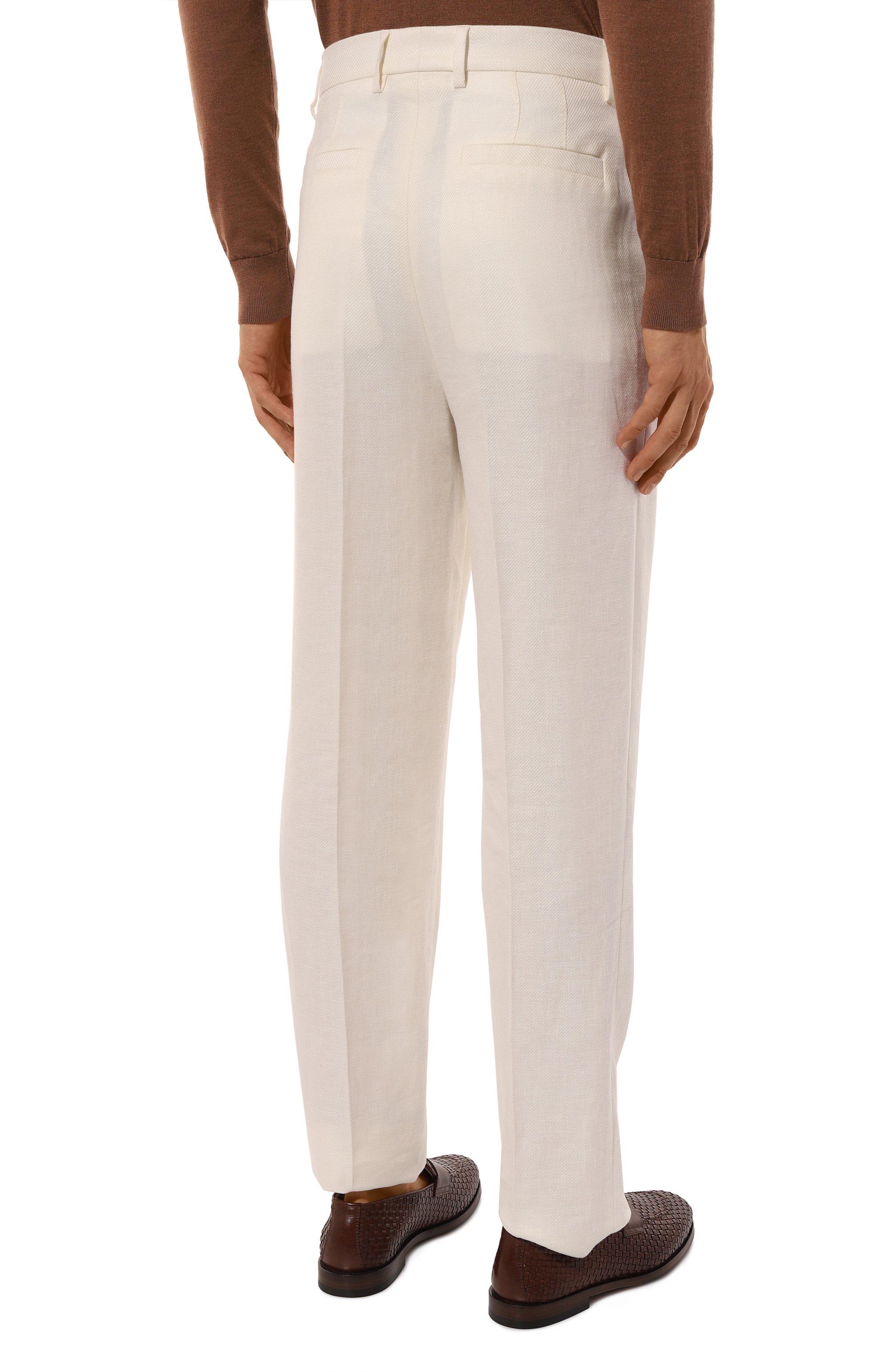 Костюм изо льна и шерсти BRUNELLO CUCINELLI, арт. MW482EDNS, фото 7