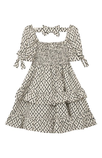 Хлопковое платье ELISABETTA FRANCHI LA MIA BAMBINA, арт. EFAB465/CA271/BE027/10A-12A+, фото 1