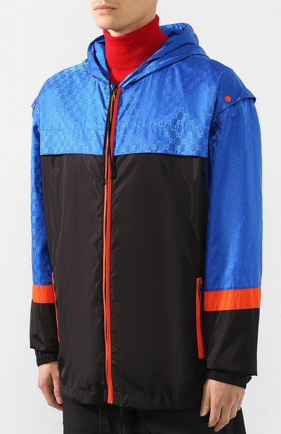 Куртка GUCCI темно-синего цвета по цене 141000 руб., арт. 568551/Z4039, фото 3 Куртка GUCCI, арт. 568551/Z4039, фото 3