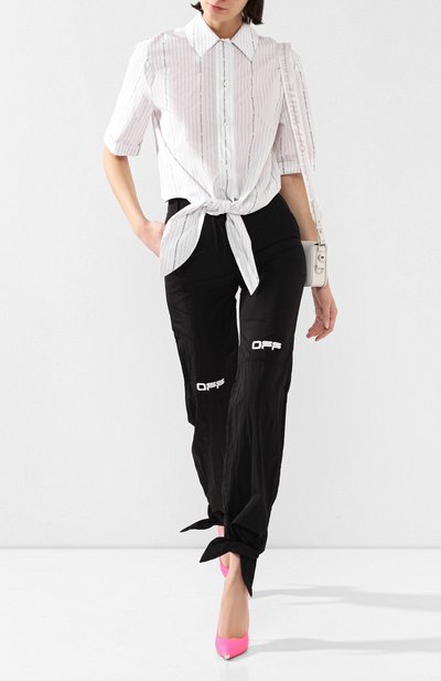 Хлопковая рубашка OFF-WHITE, арт. 0WGA069R20H381220110, фото 2