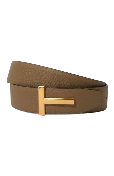 Мужской кожаный ремень TOM FORD, арт. TB178T/LCL220