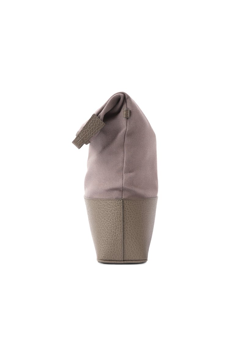 Мужского сумка 5ac hobo medium MAISON MARGIELA серого цвета, арт. SB1WG0043/P4348 | Фото 5 (Материал: Текстиль; Нос: Не проставлено; Региональные ограничения белый список (Axapta Mercury): Не проставлено)
