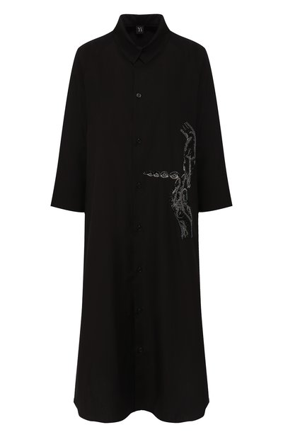 Женское хлопковое платье YOHJI YAMAMOTO, арт. YJ-D10-028
