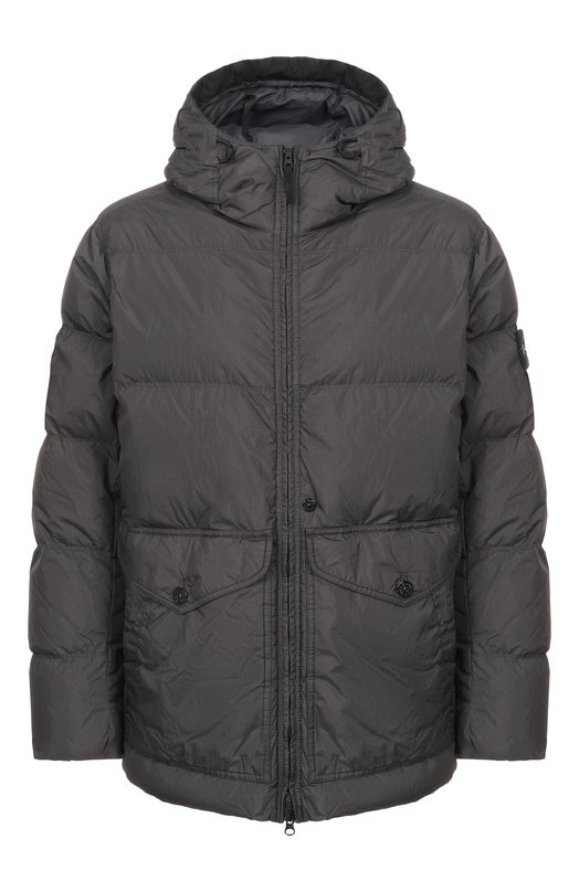 Пуховик Stone Island 811540723_001 Серый 811540723_001