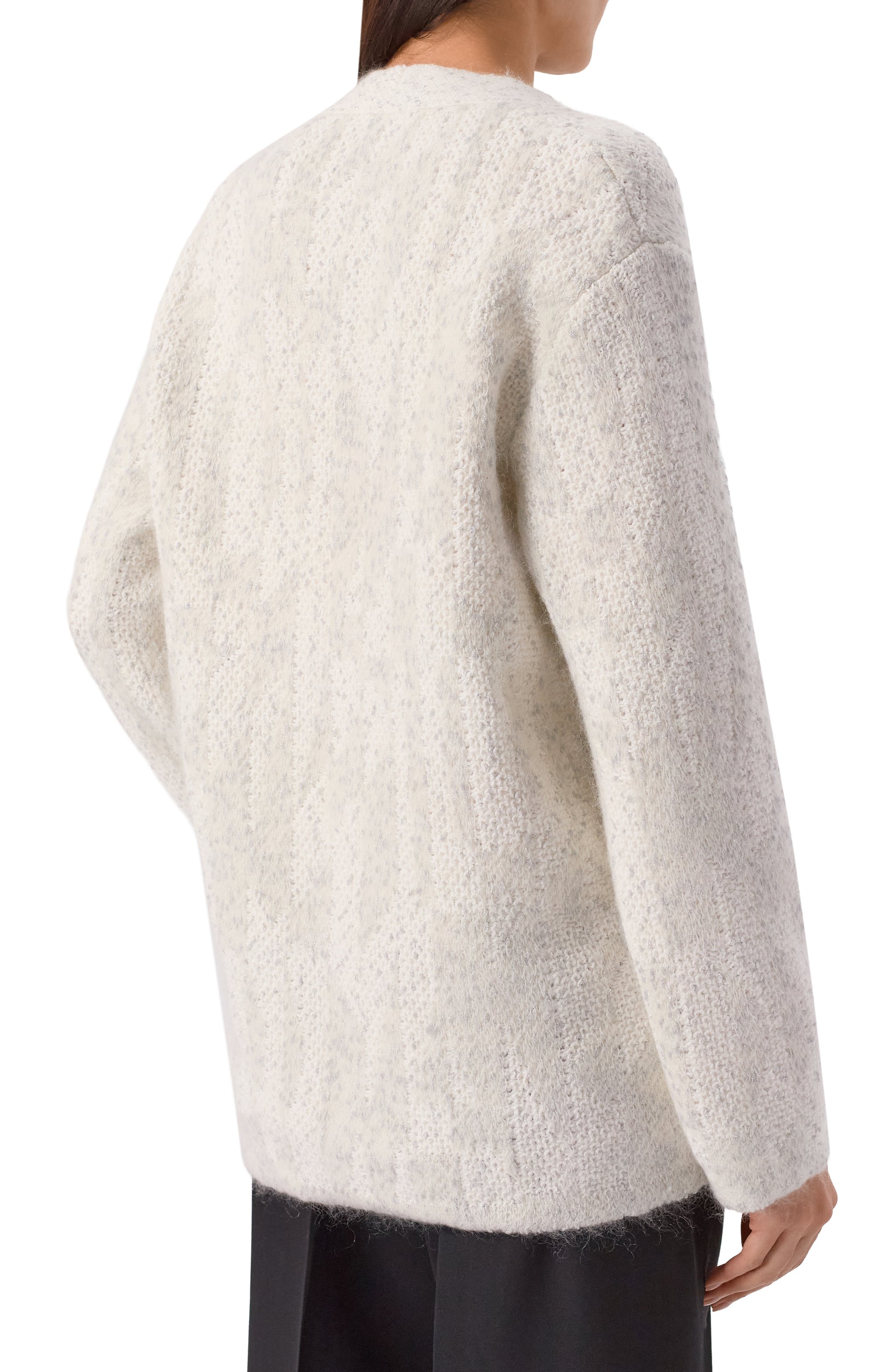 Кардиган из шерсти и хлопка AND THE BRAND, арт. W26-CG040-0702-100, фото 4