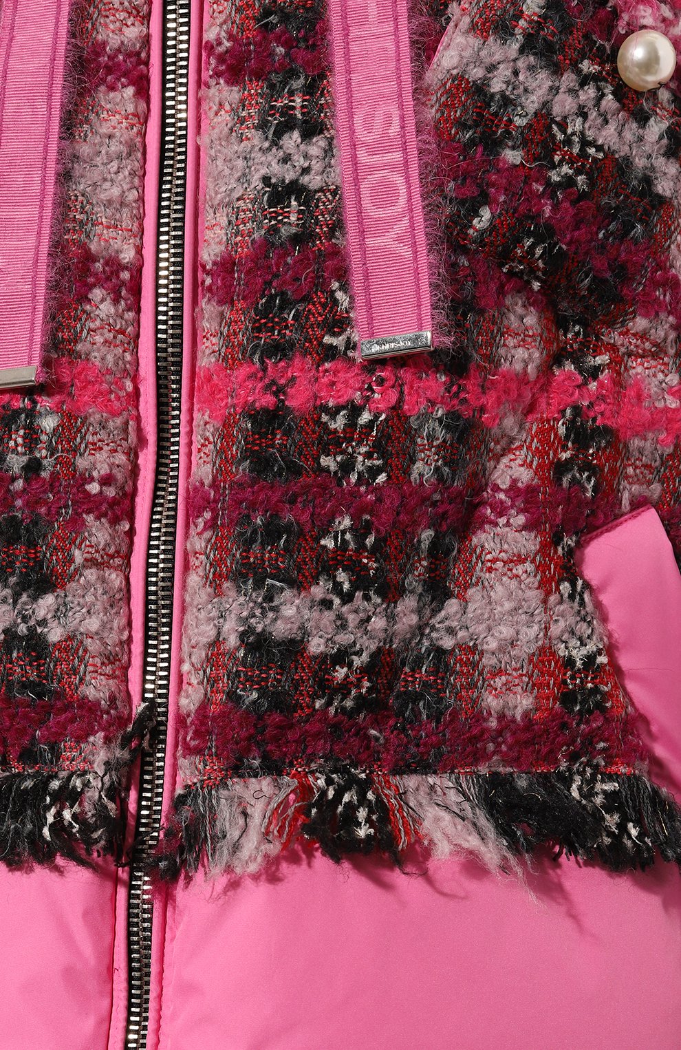 Твидовый пуховик KHRISJOY, арт. KWF24R0607/TWNY02, фото 5