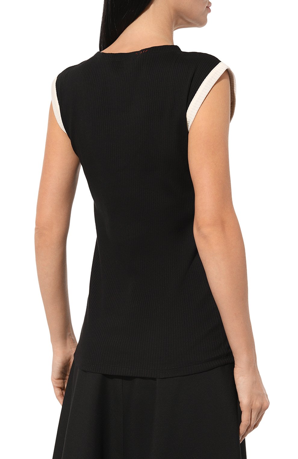 Хлопковый топ MARNI, арт. THJE0330QS/UTC404, фото 4