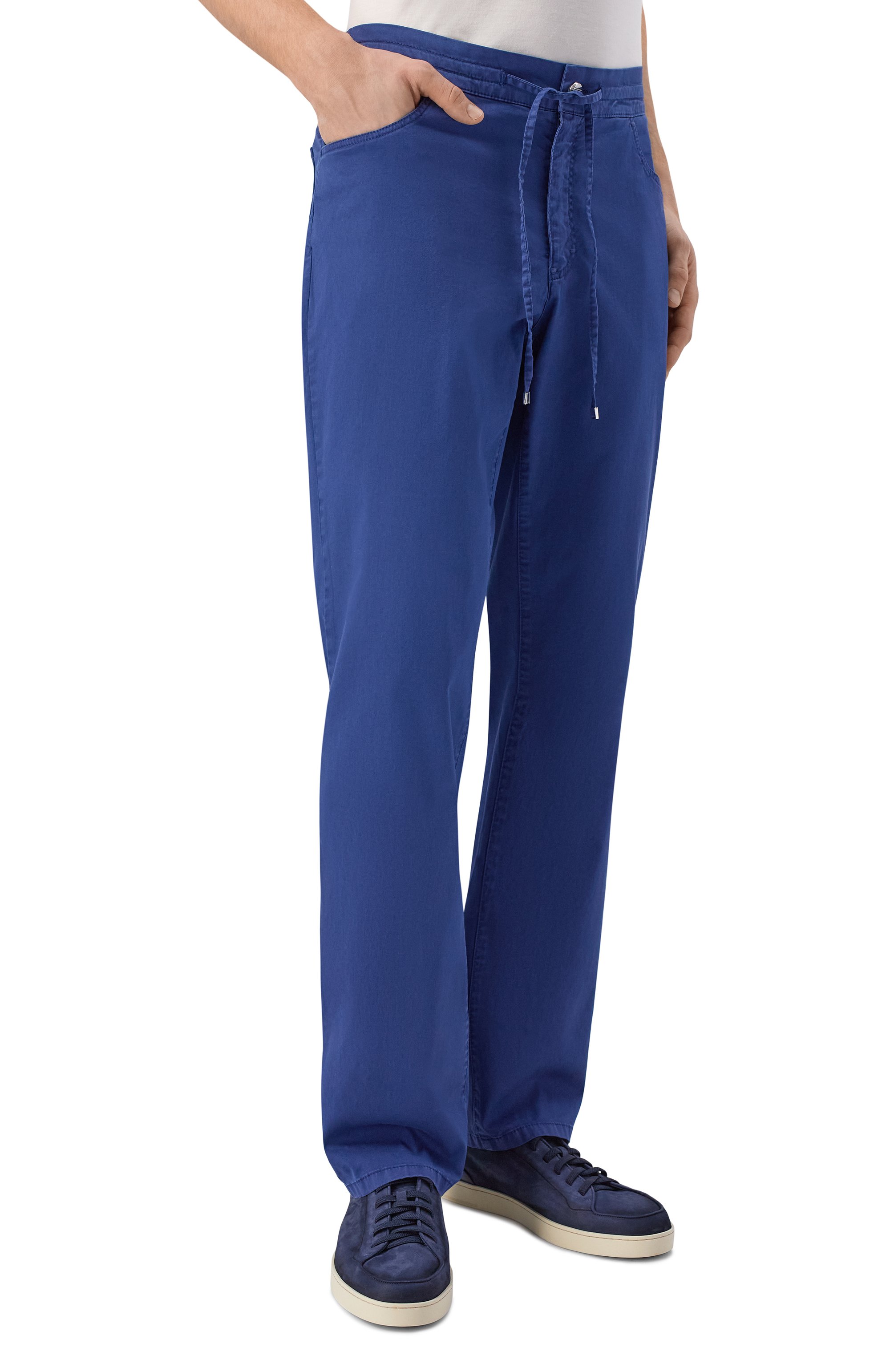 Хлопковые брюки ZILLI, арт. J5T001M0480VZM000, фото 3