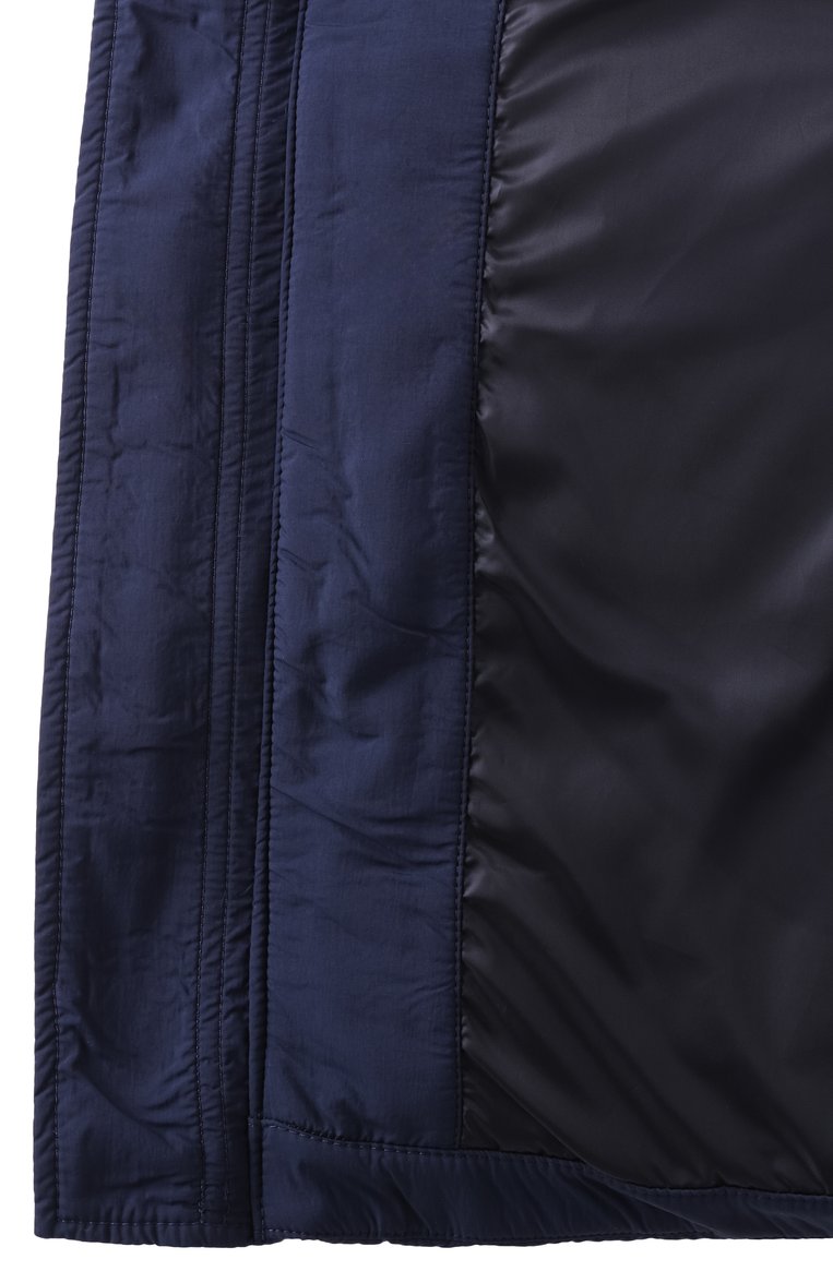 Мужской пуховый жилет CANADA GOOSE темно-синего цвета, арт. 2804M | Фото 7 (Материал внешний: Синтетический материал; Длина (верхняя одежда): Короткие; Материал подклада: Синтетический материал; Материал утеплителя: Пух и перо; Мужское Кросс-КТ: жилеты-объемные; Стили: Кэжуэл)