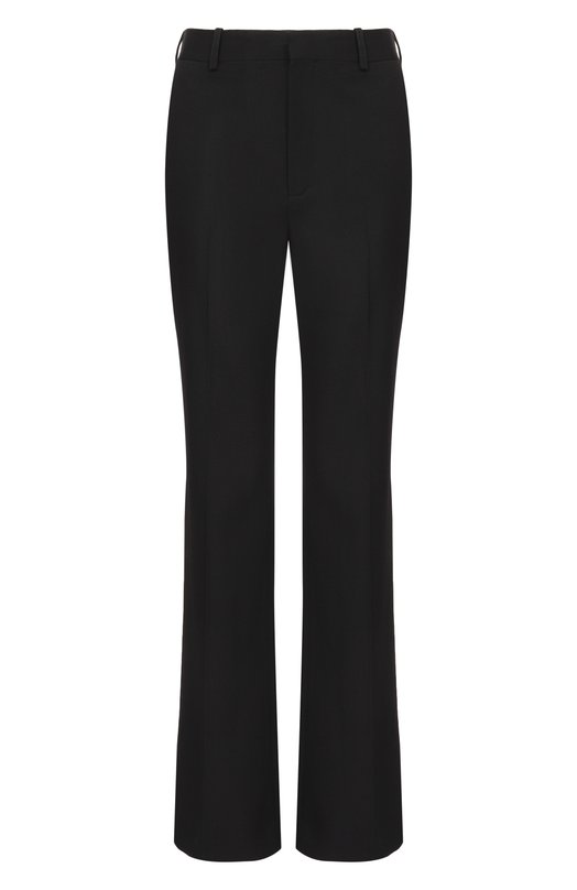 Шерстяные брюки Balmain GF1PN220/WC09 Чёрный GF1PN220/WC09