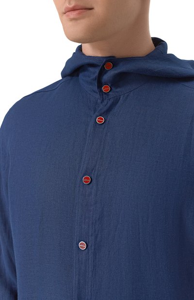 Льняная рубашка KITON, арт. UMCMARH0928610, фото 5