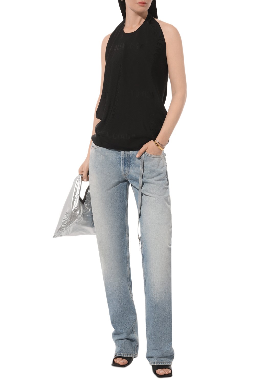 Топ из вискозы BALENCIAGA, арт. 772761/T0013, фото 2