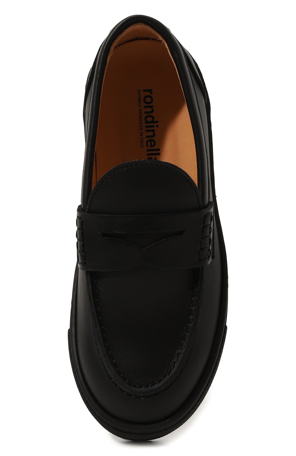 Кожаные пенни-лоферы RONDINELLA, арт. 12125A/31-33, фото 4