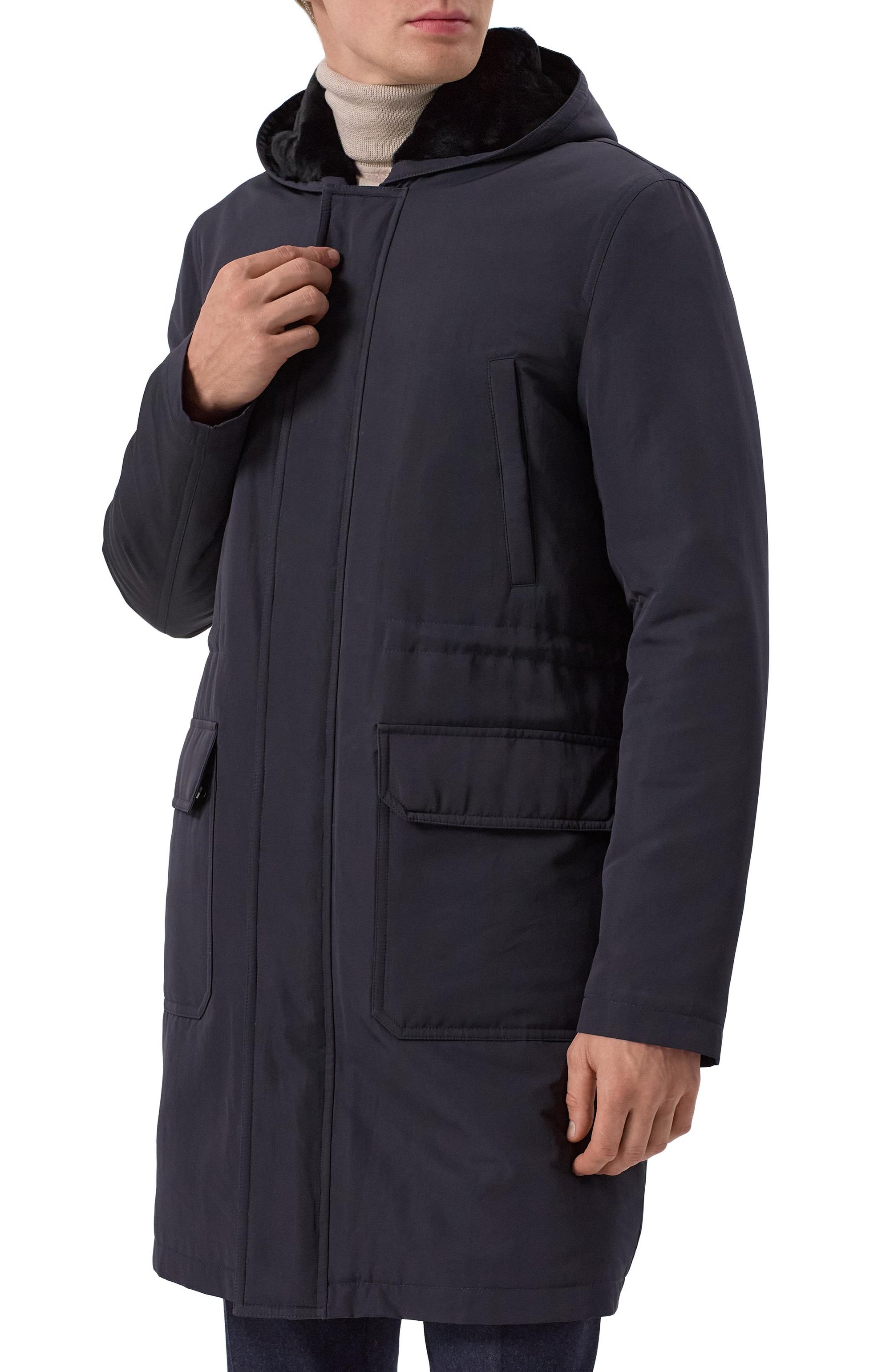 Пуховая парка с подкладкой из норки MVST, арт. FTEKB-ES4000-2V/GR1703, фото 3