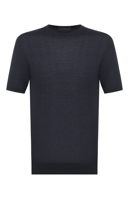 Шелковый джемпер Corneliani 27M901/2725107 Синий 27M901/2725107