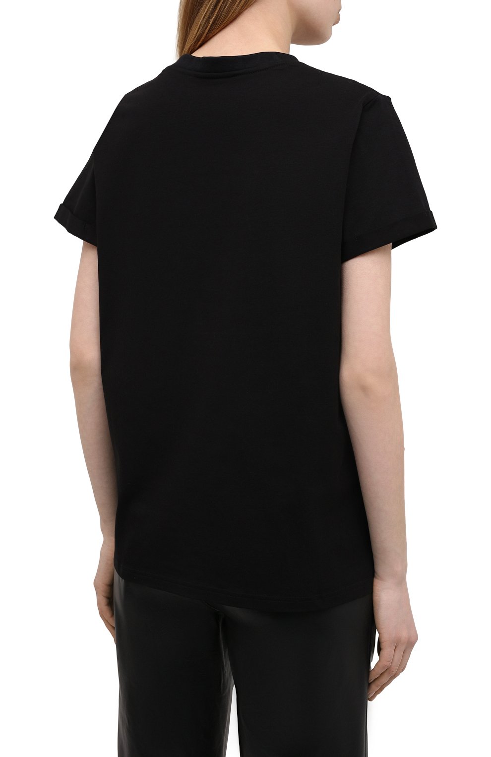 Хлопковая футболка SEVEN LAB, арт. T20-S black, фото 4
