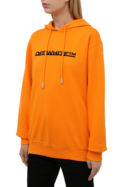 Хлопковое худи OFF-WHITE, арт. 0WBB035F21JER003, фото 3