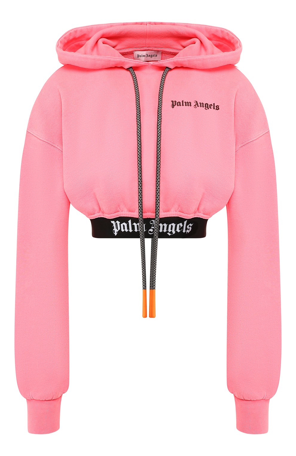 Хлопковое худи PALM ANGELS розового цвета по цене 47050 руб., арт. PWBB012R194410011201, фото 1 Хлопковое худи PALM ANGELS, арт. PWBB012R194410011201, фото 1