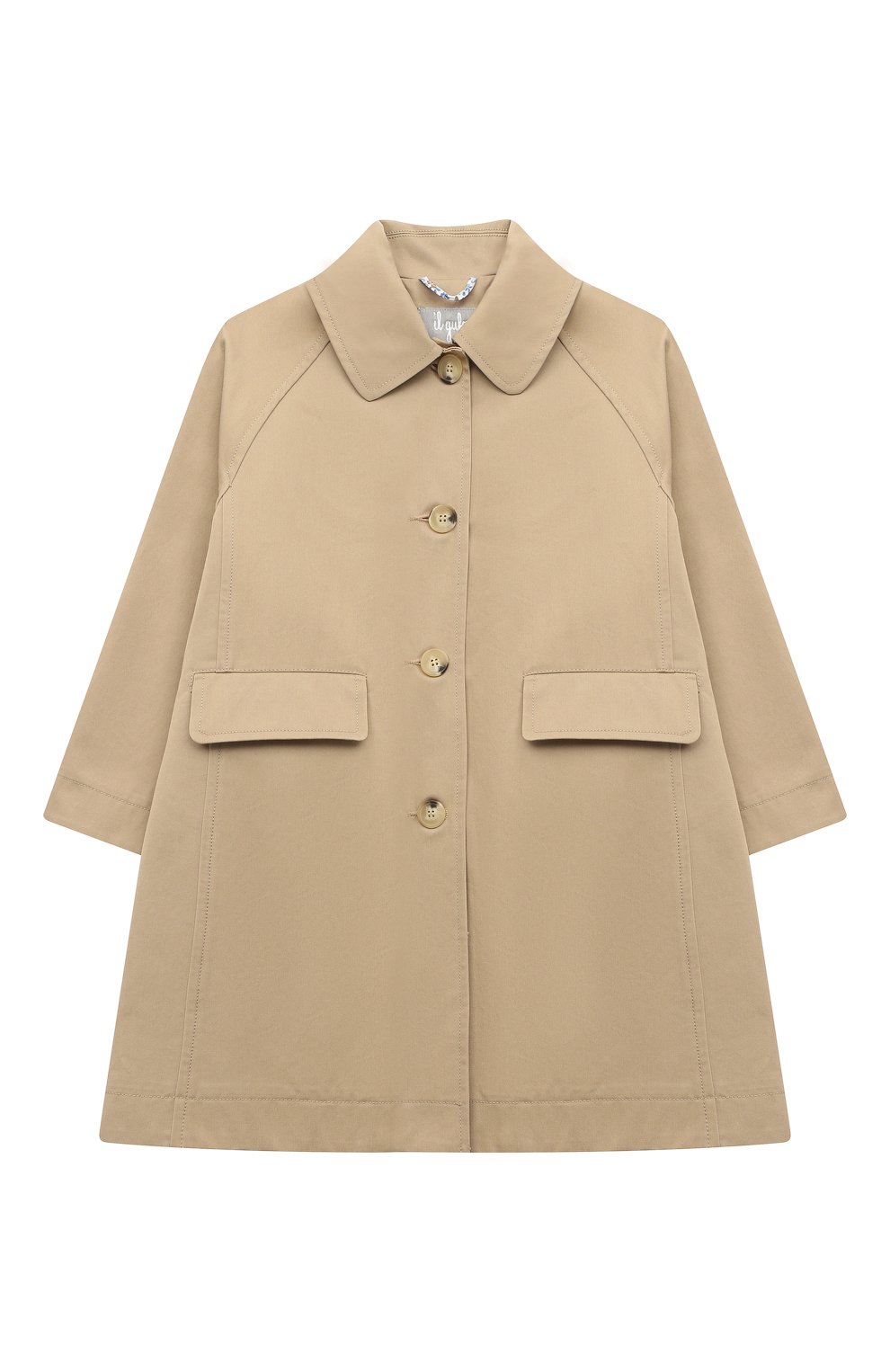 Хлопковый плащ IL GUFO, арт. P23GE035C0056/10A-14A, фото 1