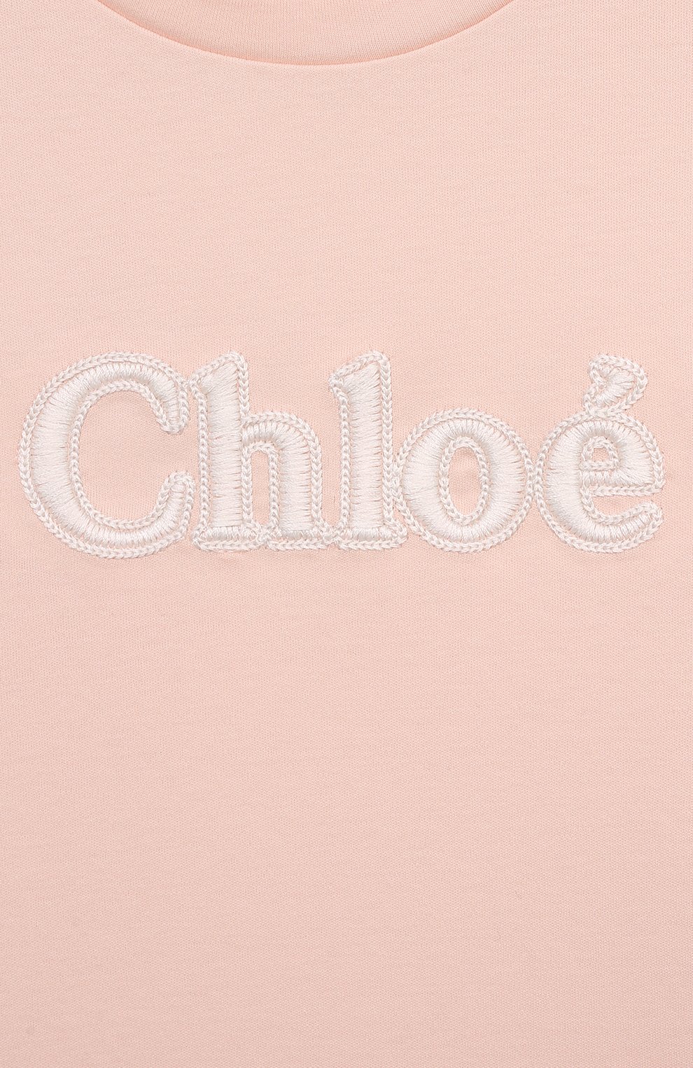 Хлопковая футболка CHLOÉ, арт. C20366, фото 3