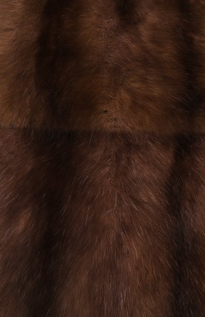 Меховой шарф из соболя MVST, арт. MSC-01 TORTORA, фото 4