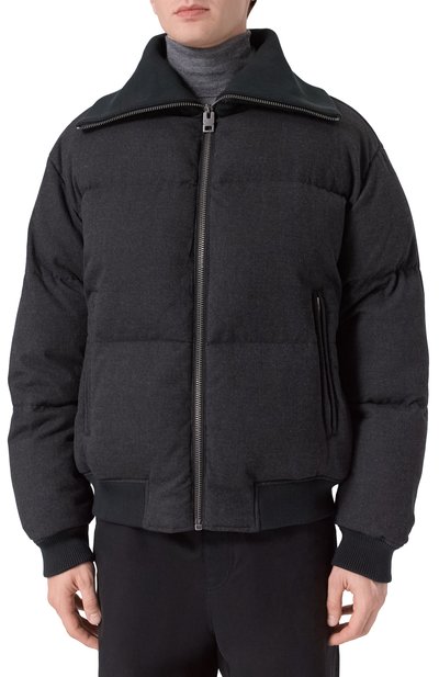 Пуховый бомбер HUGO черного цвета по цене 47950 руб., арт. 50546265, фото 3 Пуховый бомбер HUGO, арт. 50546265, фото 3