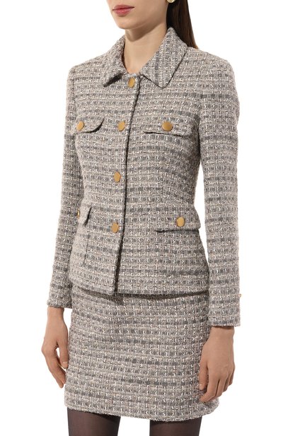 Твидовый жакет TAGLIATORE 0205, арт. INDIA/160058, фото 3