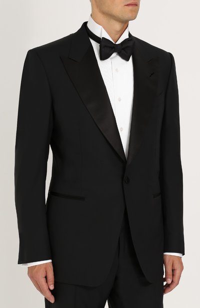 Шерстяной приталенный смокинг TOM FORD, арт. 222R12/21RP4L, фото 2