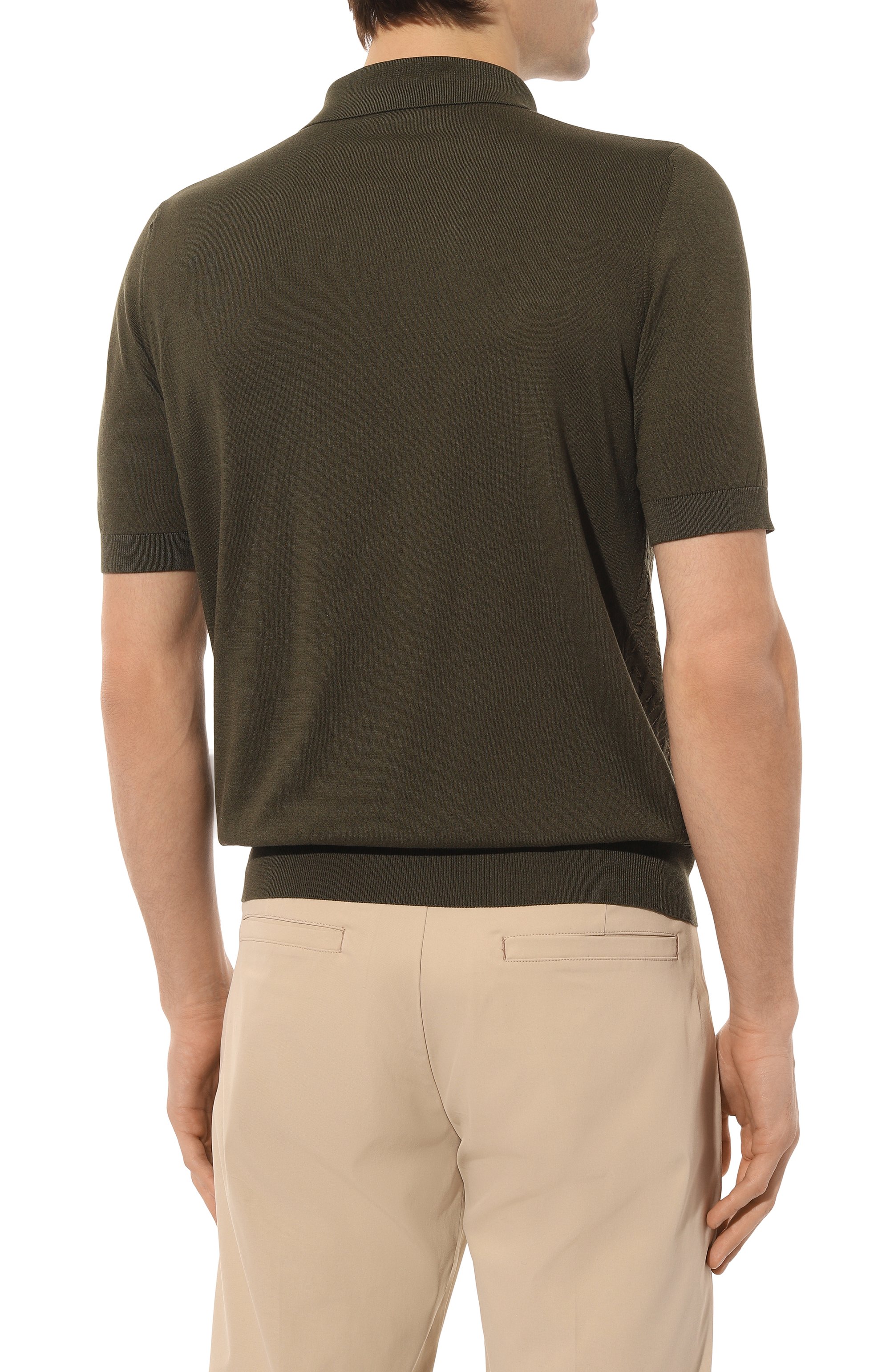 Поло из шелка и хлопка ZILLI, арт. KZP002M0145VVM000, фото 4