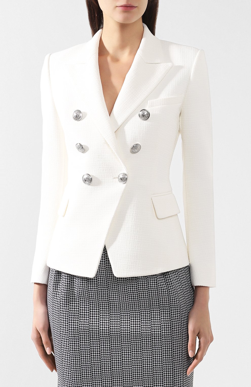 Двубортный жакет BALMAIN, арт. RF17202/C032, фото 3