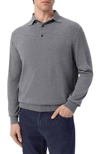 Шерстяное поло PAUL&SHARK, арт. 99311031_001, фото 3