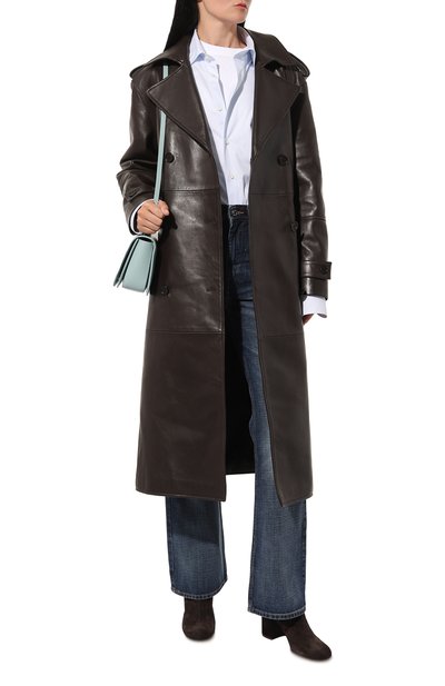 Замшевые ботильоны GIANVITO ROSSI, арт. G73052.70RIC.SUEM0KA, фото 2