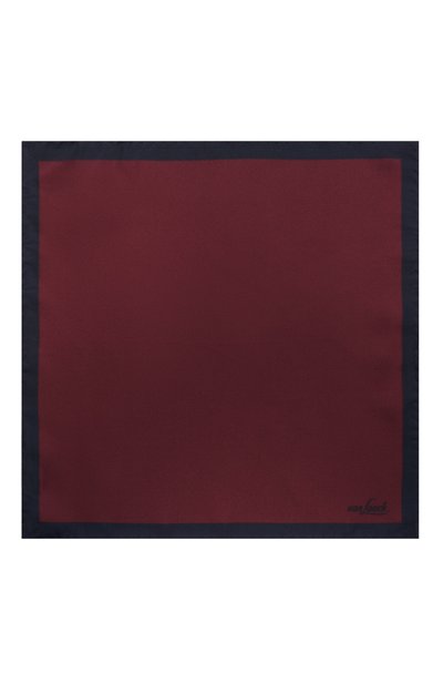 Шелковый платок VAN LAACK бордового цвета по цене 10650 руб., арт. VL-LE0N-XX/Z10490, фото 3 Шелковый платок VAN LAACK, арт. VL-LE0N-XX/Z10490, фото 3