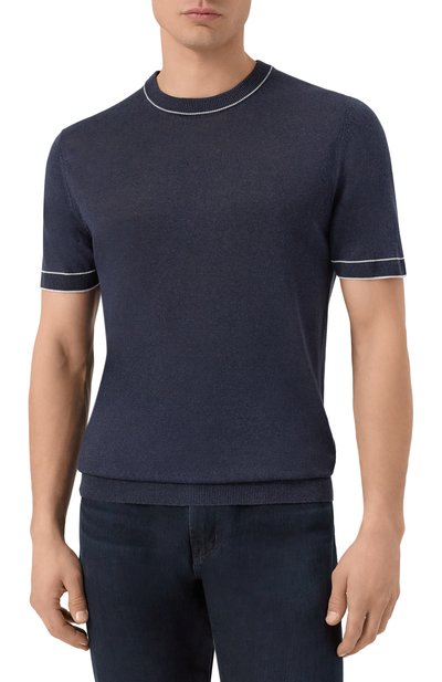 Джемпер изо льна и вискозы BOSS, арт. 50537639, фото 3