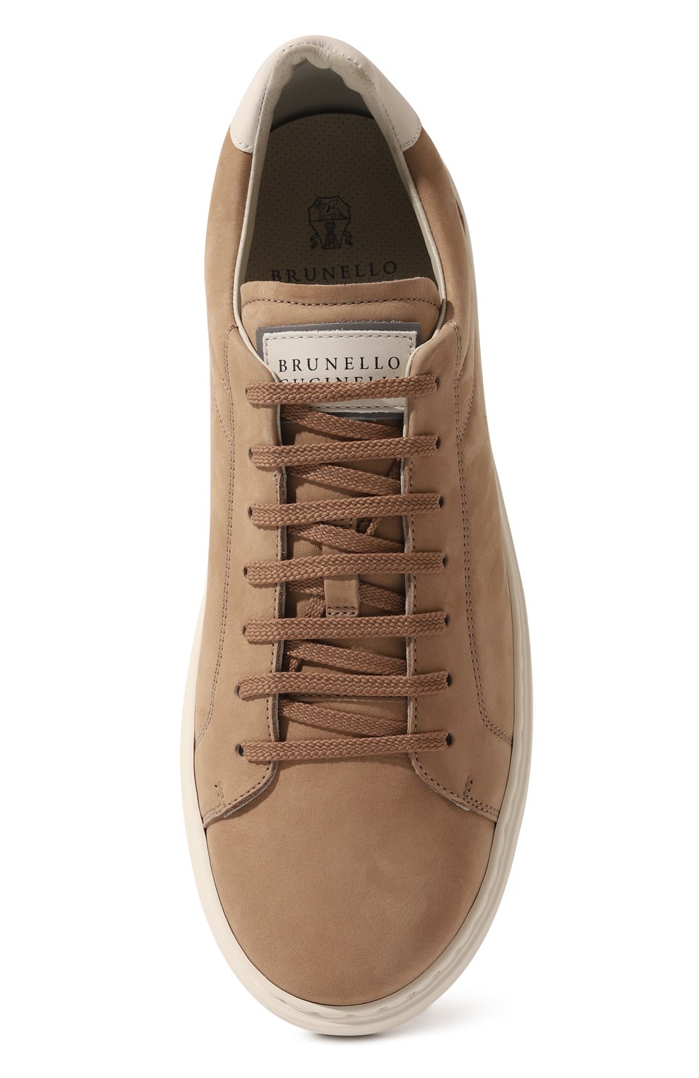 Кеды из нубука BRUNELLO CUCINELLI, арт. MZUDBB2047, фото 6