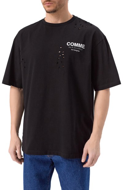 Хлопковая футболка COMME DES FUCKDOWN, арт. CFABM01532, фото 3