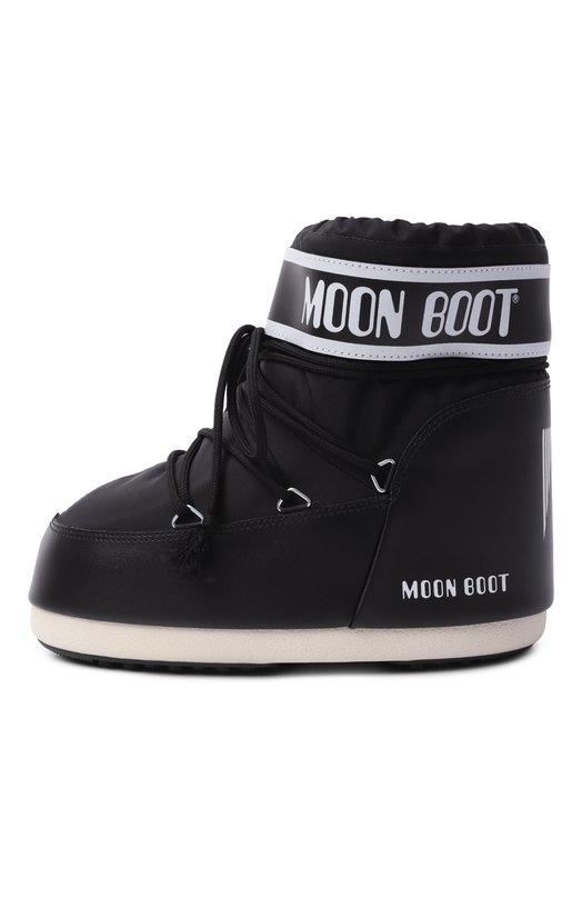 Текстильные полусапоги Icon Low Moon Boot 80D1409340 Чёрный  80D1409340 Фото 4