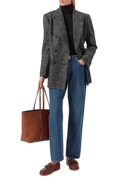 Кожаные топсайдеры palm avenue VALENTINO, арт. 7W2S0MW1/PNJ, фото 3