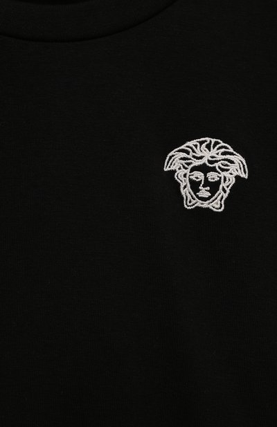 Хлопковая футболка VERSACE, арт. 1013785/1A11417/8-14, фото 3